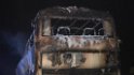 A 1 bei Euskirchen Reisebus komplett ausgebrannt P17